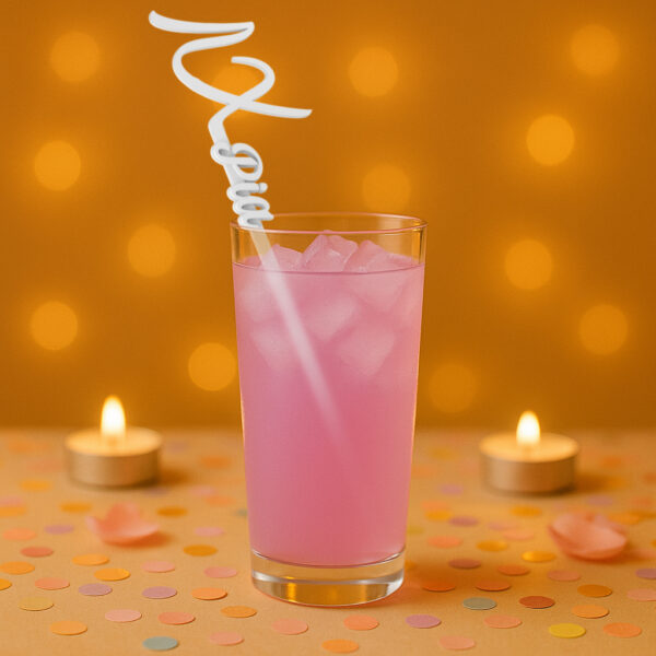 Revolvedores de trago Personalizados Cumple  de 15 - Luxury - Imagen 2
