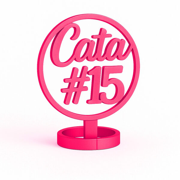 “Dulce Quince” – Servilletero con Nombre y #15